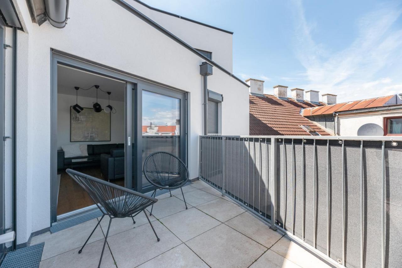 Stylisches Apartment In Zentraler Gruenruhelage Mit Garagenplatz Vienne Extérieur photo